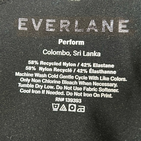 EVERLANE PERFORMANCE UNITARD  PULL ON BLACK JUMPSUIT YOGA ONE PIECE SZ XXL - Picture 6 of 12